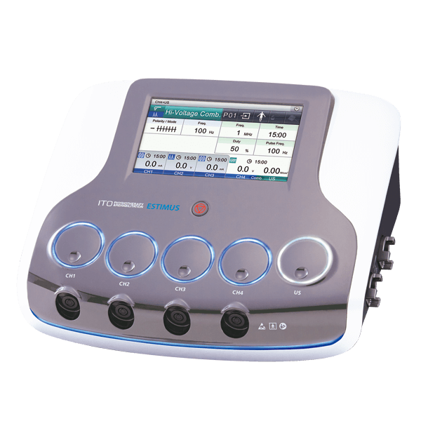 低周波治療器・干渉電流型低周波治療器・超音波治療器組合せ理学療法機器（イトー ESTIMUS） | 福岡 医療機器販売のAメディカル